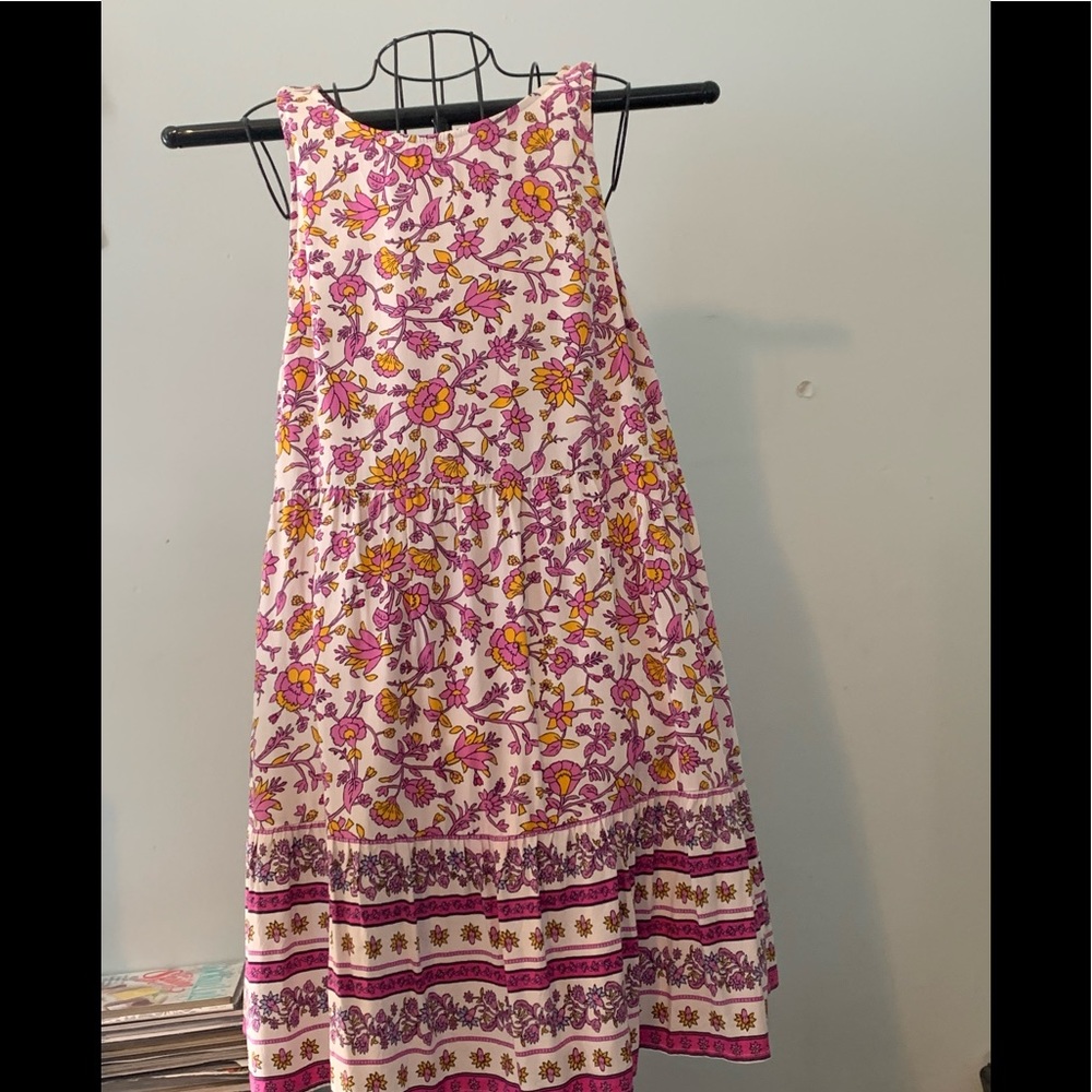 Old Navy pink flowered spring dress